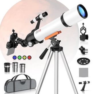 70080 Professional Telescope 80mm FMC Lens 210X Moon Watching with
