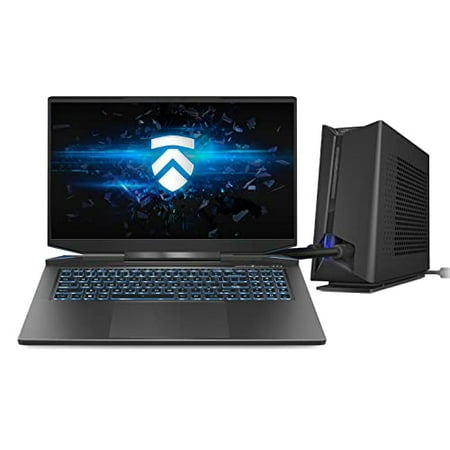 Eluktronics Prometheus XVII (2022) 17.3" Liquid Cooled Gaming Laptop: Intel Core i7-12700H, NVIDIA RTX 3070 Ti, Thunderbolt 4, 1TB PCIe Gen 4 SSD, 16GB DDR5 RAM, Win 11 Home, 17.3 QHD 240Hz Notebook