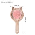 thumbnail image 4 of Lindo peine de masaje para el cabello peine de cepillo de cojín de peluquería antiestático de dientes anchos peine de pelo con cojín de aire para cabello seco y húmedo ANGGREK Otros, 4 of 8
