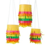 Fun Express Fiesta Fringe Hanging Paper Lanterns - 15 1/2" - 6 Pc