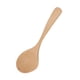 thumbnail image 3 of Cuchara de sopa de madera, pulido fino, hecho a mano, resistente a altas temperaturas, mango largo, cucharas de madera para restaurante, 3 of 8