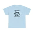 thumbnail image 2 of Stay Positive Sun Unisex Heavy Cotton Tee, 2 of 10