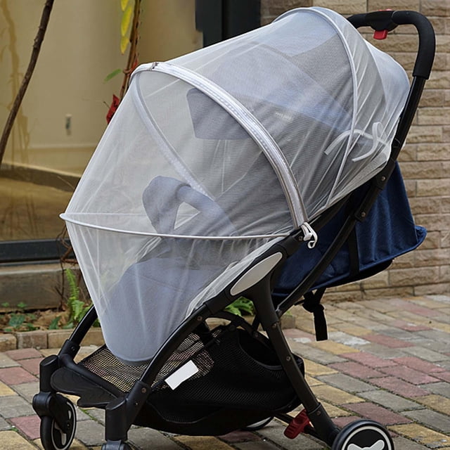 Mosquitera universal para cochecito de bebé, cubierta protectora para cochecito de bebé, portátil, transpirable, duradera, mosquitera para cuna, cuna,