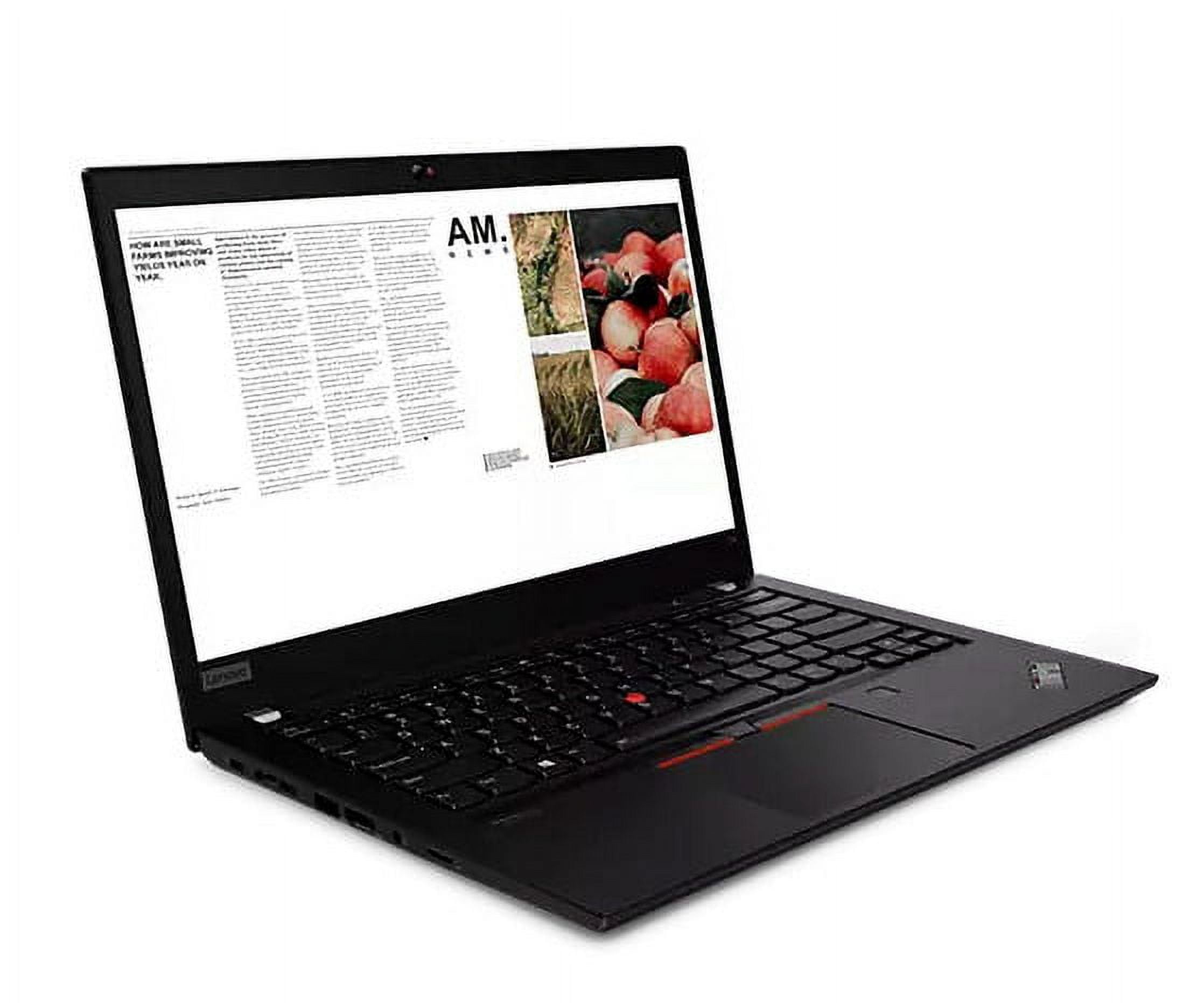 Restored Lenovo ThinkPad T14 Gen 2 Business Laptop, 14" FHD (1920 x 1080), 11th Gen Intel Core i7-1165G7, 24GB RAM, 1TB SSD,, Intel Iris Xe Graphics, Windows 10 Pro (Refurbished)
