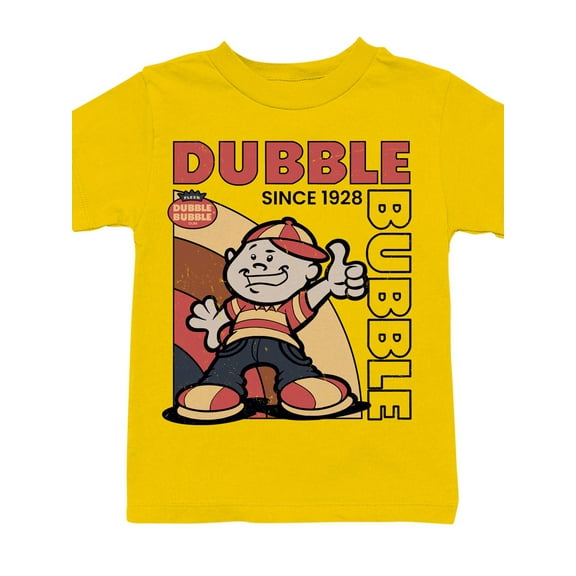 Officially Licensed Dubble Bubble Gum Vintage Poster Youth's T-shirt