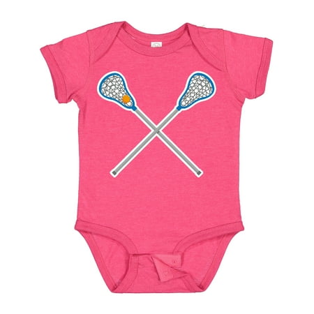 

Inktastic Lacrosse Sticks Future Player Outfit Gift Baby Boy or Baby Girl Bodysuit