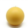Zest Candle CBC-402 4 in. Yellow Citronella Ball Candles -2pc-Box
