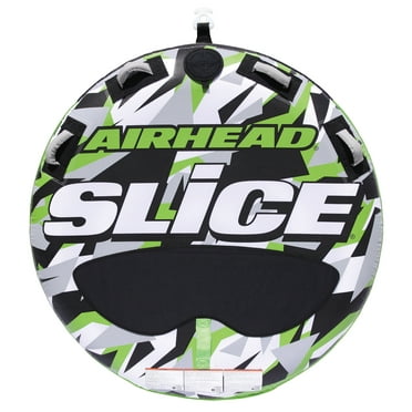 Airhead Slice, 1-2 Rider Nylon Towable Tube for Boating