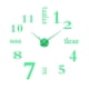 thumbnail image 2 of Reloj de pared decorativo Soledad silencioso con pilas, 2 of 7