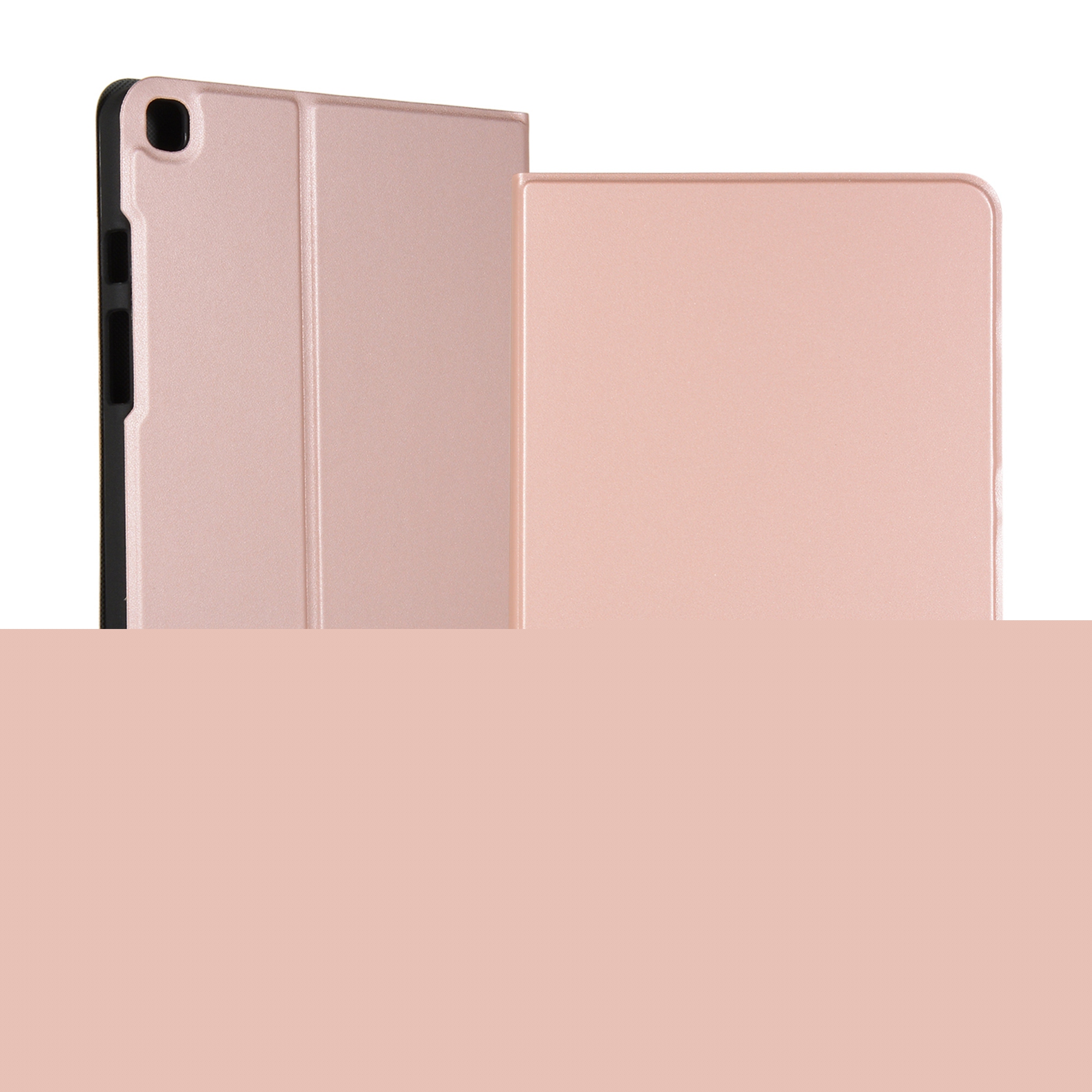 thumbnail image 1 of Samsung Galaxy Tab A 8.0 inch 2019 release Case, Dteck Lightweight Slim PU Leather Flip Folio Case Multi- Viewing Angles Soft TPU Back Cover For Galaxy Tab A SM-T290 / SM-T295, Rosegold, 1 of 1