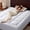 King, variant on Memory Foam Mattress Topper King for Back Pain,Down Alternative Pillow Top Mattress Topper,Thick Mattress Pad with 8-21" Deep Pocket, 78x80 Inches, White
