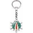 thumbnail image 1 of Yazoeia Key Ring 2 Pieces Of Christmas Snowflake Keychain, Backpack, Handbag, Satchel Keychain CJC912-199507, 1 of 5