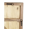 thumbnail image 3 of Benjara Ernest 20 x 48 Wall Decor, Carved Sunburst Design, Wood Panel, Brown Finish, 3 of 6