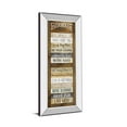 thumbnail image 1 of Art 1678MF Classy 18 x 42 Po Ferme Règles Obturateur par Marla Rae Miroir Imprimé Mural Encadré Art, 1 of 1