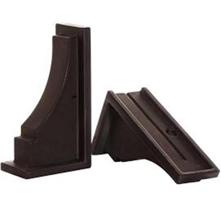 Fairfield Decorative Brackets  Espresso - Pack of 2