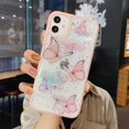 thumbnail image 4 of iPhone 11 Case Glitter Butterfly Sparkle Case for Women Girls,Cute Slim Soft Silicone Gel Bling Phone Case Cover Compatible for Apple iPhone 11 6.1", 4 of 6