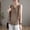 Khaki, variant on DuoJiaJ Women's Solid Cotton Linen Plus Size Loose Tank Top Sleeveless Summer Casual Inner Or Outerwear Tee Shirt Cotton Tank Tops For Women Yellow L