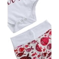 thumbnail image 6 of Kiapeise Infant  Girl Boy Short Sleeve Romper + Fish Print Pants + Hat, 6 of 7