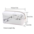 thumbnail image 2 of Bolsas de maquillaje Cuero de PU Estuches de viaje cosméticos impermeables Organizador de maquillaje portátil de mano Monstrate EL5697-00B, 2 of 2
