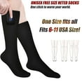 thumbnail image 4 of Heated Socks, Electric Socks Foot Warmers Rechargable Battery Heating Thermal Winter Feet Boot Heater Warmer with Power Display for Men Women Sports Outdoor Climbing Hiking Skiing, 4 of 5