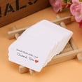 thumbnail image 1 of Wedding Gift Tag,100pcs White Handmade Hang Jewelry Price Tags Wedding Favour Tags Unrivaled Performance, 1 of 8