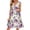 Purple, variant on WTOBBY Women's Casual Fashion Breathable V-Neck Vest with Pockets Floral Holiday Dress, Summer Style with Lightweight Fabric, Comfortable and Flowy for Vacation Wear,Army Green L