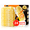 Yellow, variant on Heavy Duty Duster Refills, 24 Count Duster Refills with Handle, Multisurface 360° Dusters with 4X Microfibers
