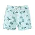 thumbnail image 4 of dmqupv Boys Swim Trunks and Swimwear Toddler Boys Swim Trunks Swim Shorts Baby Boys' Bathing Suit Swimsuit Boy Swimwear Light Blue,12-18 Months, 4 of 5