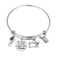 thumbnail image 1 of Brazalete acolchado con dijes de costura para amantes de la costura de Bracelet CHOORO, 1 of 7