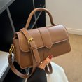 thumbnail image 4 of Bolso cruzado de viaje a la moda para mujer, bolsos delicados con cremallera y hebilla sólida francesa, bolsos de mensajero de piel sintética de alta calidad, 4 of 7