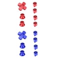 thumbnail image 1 of Botones De De Metal De 2 Piezas Botones ABXY + Thumbsticks Empuñadura De Pulgar Y Almohadilla D De Cromo Para PS4 4 Kit De Controlador Baoblaze Tapa de la palanca del pulgar, 1 of 8