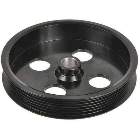 Power Steering Pump Pulley - Compatible with 2002 - 2009 Chevy Trailblazer 4.2L 6-Cylinder 2003 2004 2005 2006 2007 2008
