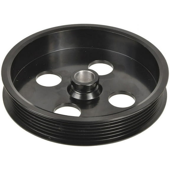 Power Steering Pump Pulley - Compatible with 2002 - 2009 Chevy Trailblazer 4.2L 6-Cylinder 2003 2004 2005 2006 2007 2008