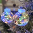 thumbnail image 3 of Christmas Indoor Balls Hwkond LED Christmas Star Light Christmas Decorations LED Curtain String Lights Christmas Christmas Tree Decoration For Home New Year's Gifts,3.14in, 3 of 8