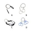 thumbnail image 2 of ziyahi Tronçonneuse Légère Outil de Tranchage Résistant à l'Usure Fourniture Extérieure Accessoires de Survie Type 4, 2 of 5
