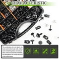 thumbnail image 4 of mxuteuk 260PCS U-Nut Clips & Automotive Body Fender Bolts Kit,for Most Cars Fender,Engine Undertray Cover, Engine Cover & Bumper Fender Liner, 4 of 6
