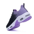 thumbnail image 4 of Women's Running Shoes Lightweight Tennis Athletic Gym Walking Sneakers Purple Size 7, 4 of 6