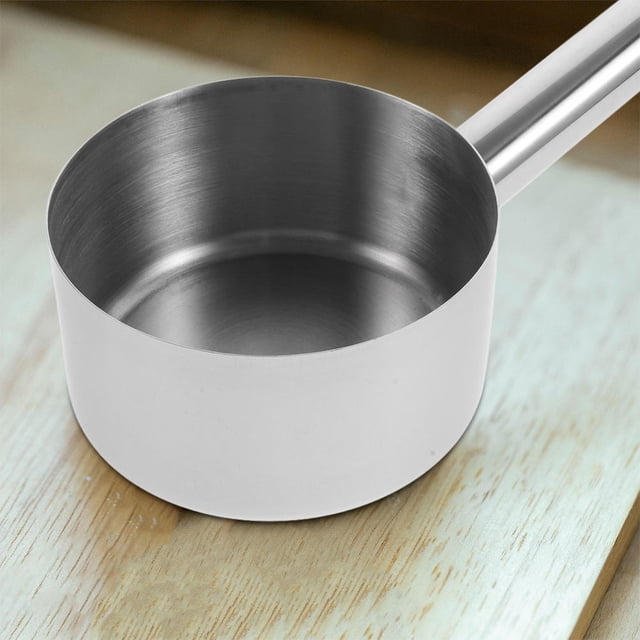 SKISUNO Cucharón De Reutilizable En Acero Inoxidable Con Mango Para Uso En Cocina
