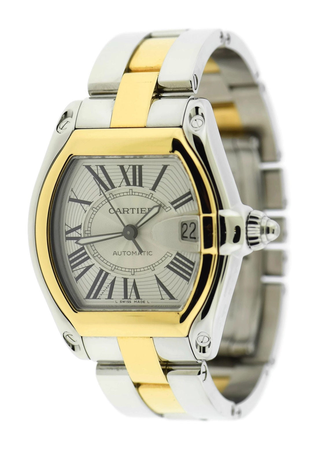 Pre-Owned Cartier Roadster W62031Y4 Two 