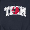 thumbnail image 3 of Instant Message - Team Japan - Men's Crew Neck Fleece Pullover, 3 of 6