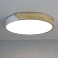 thumbnail image 7 of Modern White Flush Mount LED Ceiling Light Fixture, 7 of 7