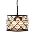 thumbnail image 2 of Elegant Lighting Madison 12" 3 Light Royal Crystal Pendant Lamp, 2 of 2