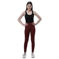 thumbnail image 2 of Moomaya High Waist Leggings For Womens Pull On Soft Running Yoga Pants-Q4, 2 of 6
