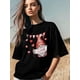 thumbnail image 3 of Camiseta de mujer, camisetas de manga corta, camisetas casuales, camisetas de cuello redondo con gnomo de amor para el Día de San Valentín para mujer, 3 of 8