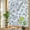 White, variant on Mathematics Tools Sketch Window Privacy Film Rainbow Static Cling Stain Glass Window Film for Glass Door, Decorative UV Blocking Sunroof Decal Sticker for Car 19.6"x39.3" White Modern Abstract Icons