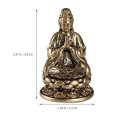 thumbnail image 2 of Adorno de latón de Avalokitesvara para el hogar, decoración de Avalokitesvara, estatua Retro de Quan Yin, 2 of 6