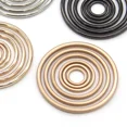 thumbnail image 5 of HENGC, hebillas redondas grandes de Metal con anillo redondo, tela de cierre para cinturón de cuero, zapatos, bolsos, prendas de vestir, costura de alta calidad, manualidades DIY, venta al por mayor, 5 of 5
