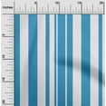 thumbnail image 2 of oneOone Viscose Chiffon Medium Blue Fabric Stripes Dress Material Fabric Print Fabric By The Yard 42 Inch Wide, 2 of 4