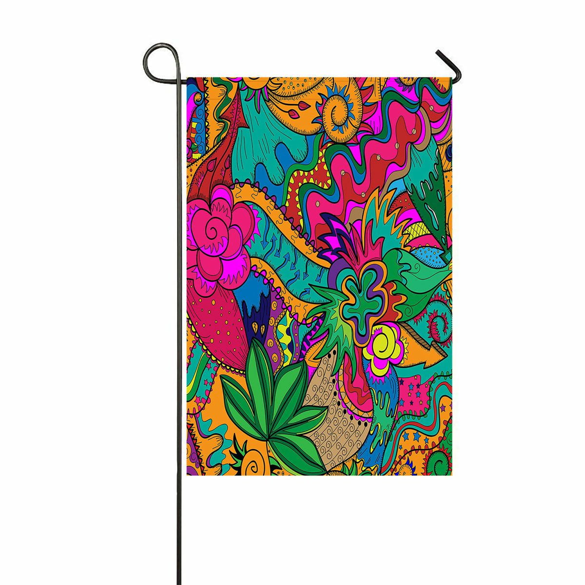 PEACE GRAFFITI FLAG 3'x5' Vertical Banner Sign & Hand Vibrant Polyester PEACE GRAFFITI FLAG 3'x5' Vertical Banner Sign & Hand Vibrant Polyester
