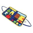 thumbnail image 2 of Sensory Blanket, Improve Finger Dexterity Cloth Elderly Sensory Blanket Relaxing  For Travel, 2 of 8